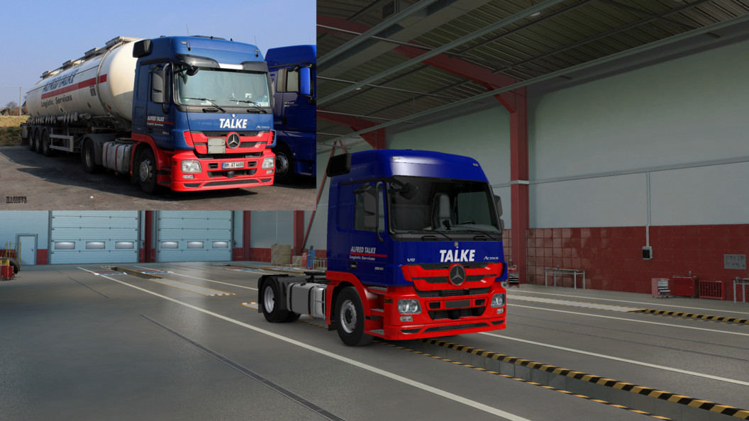 Alfred Talke Skin for Schumi’s Mercedes Benz Actros MP3